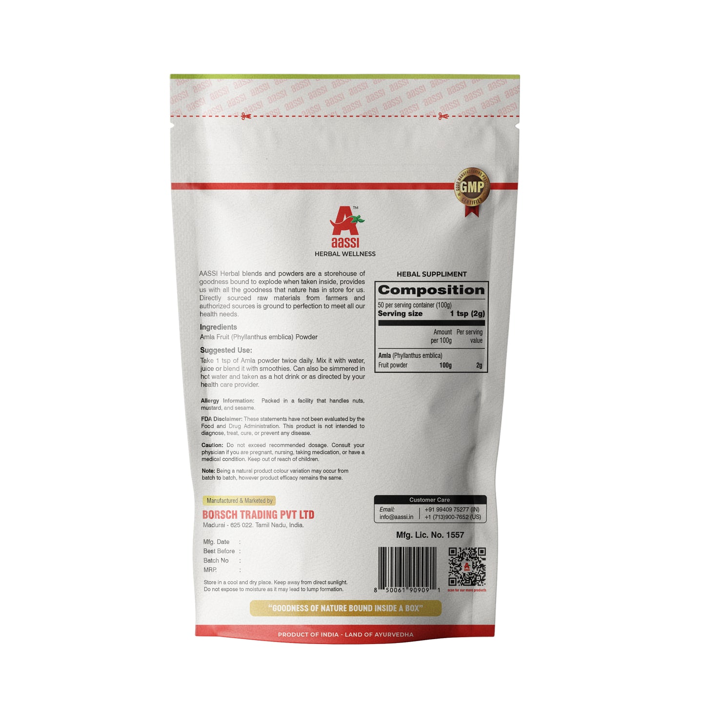 
                  
                    Aassi Amla Powder 100gms
                  
                