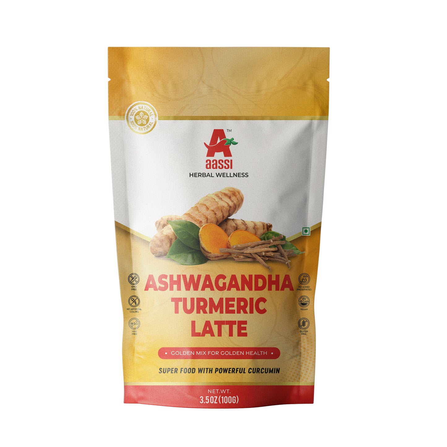 Aassi Ashwagandha Turmeric Latte