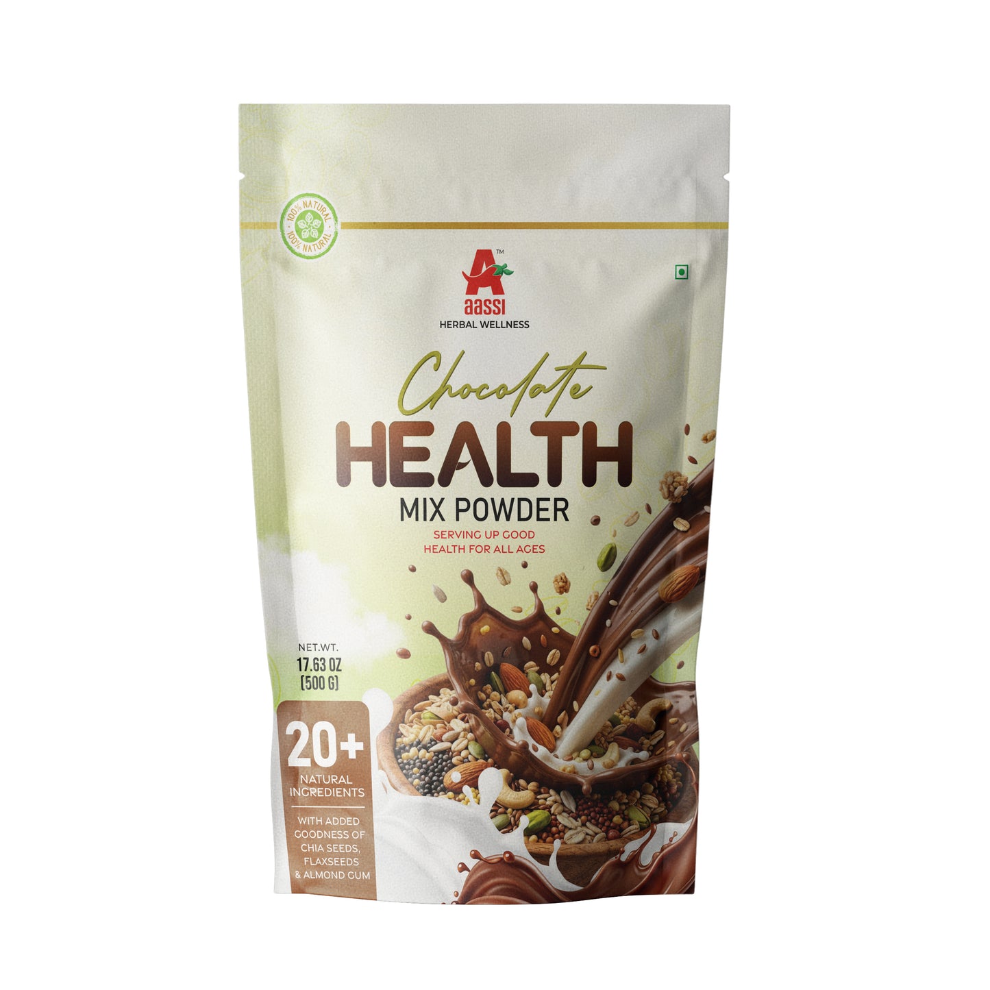 
                  
                    Aassi Chocolate Health Mix 500gms
                  
                
