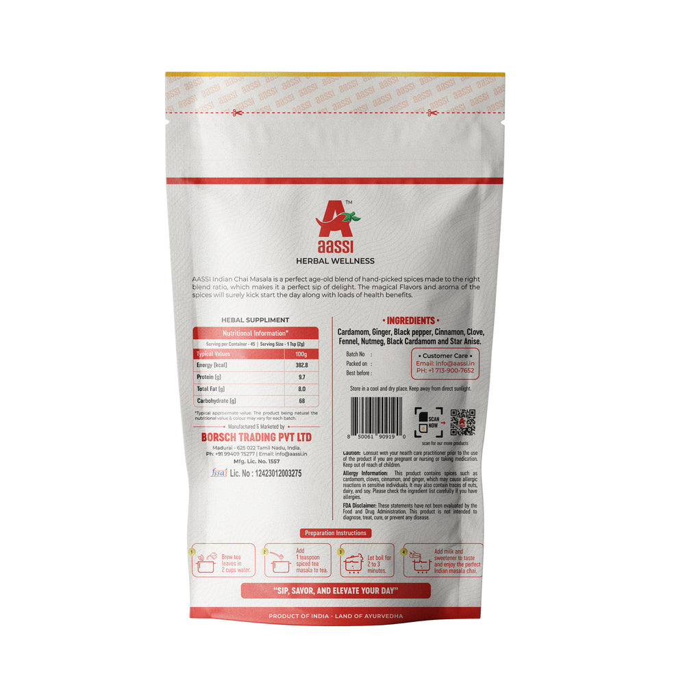 Aassi Indian Chai Masala 100 gms