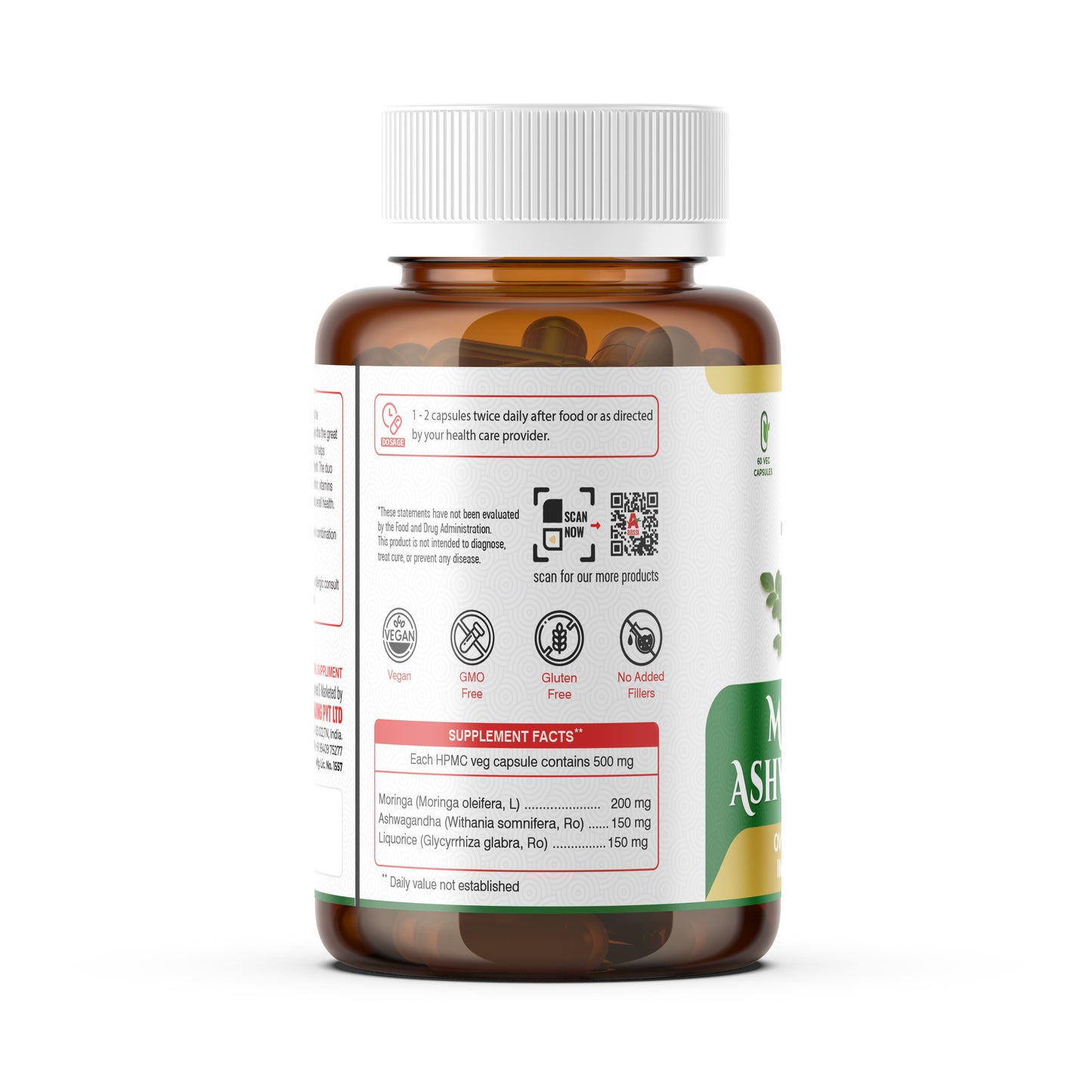 
                  
                    Moringa Ashwagandha capsule 500mg
                  
                