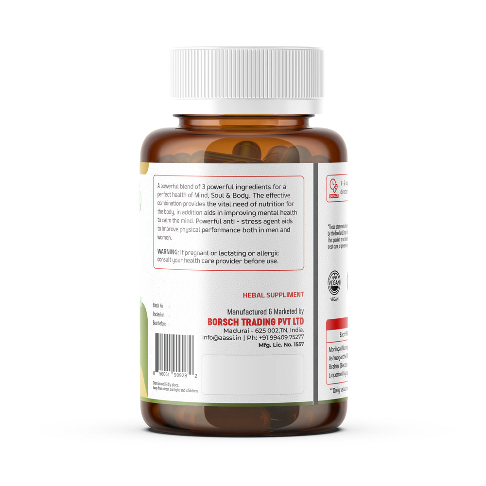 
                  
                    Moringa Ashwagandha Capsules
                  
                