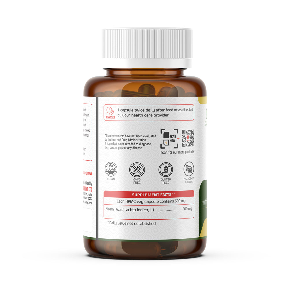 
                  
                    Aassi Neem Capsules 500mg
                  
                