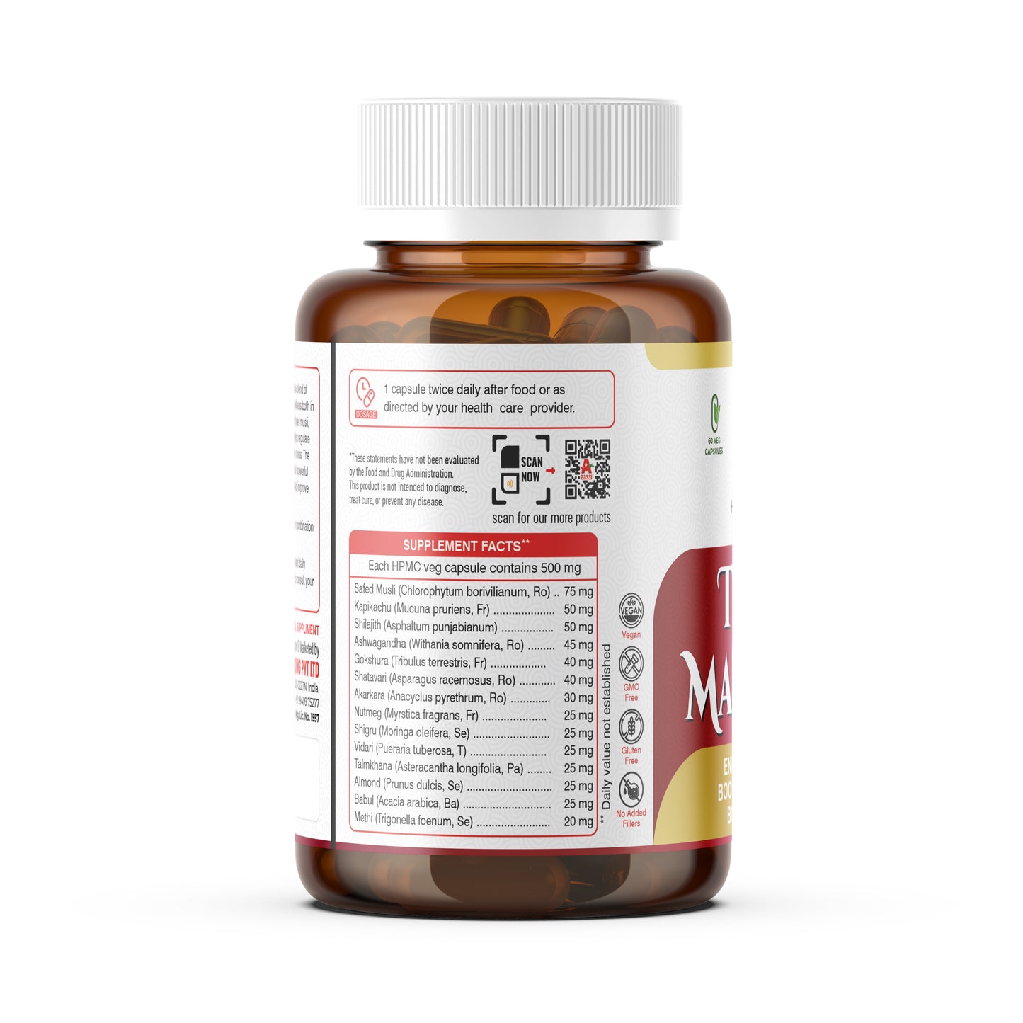 
                  
                    Testo Max Plus capsule 500mg
                  
                